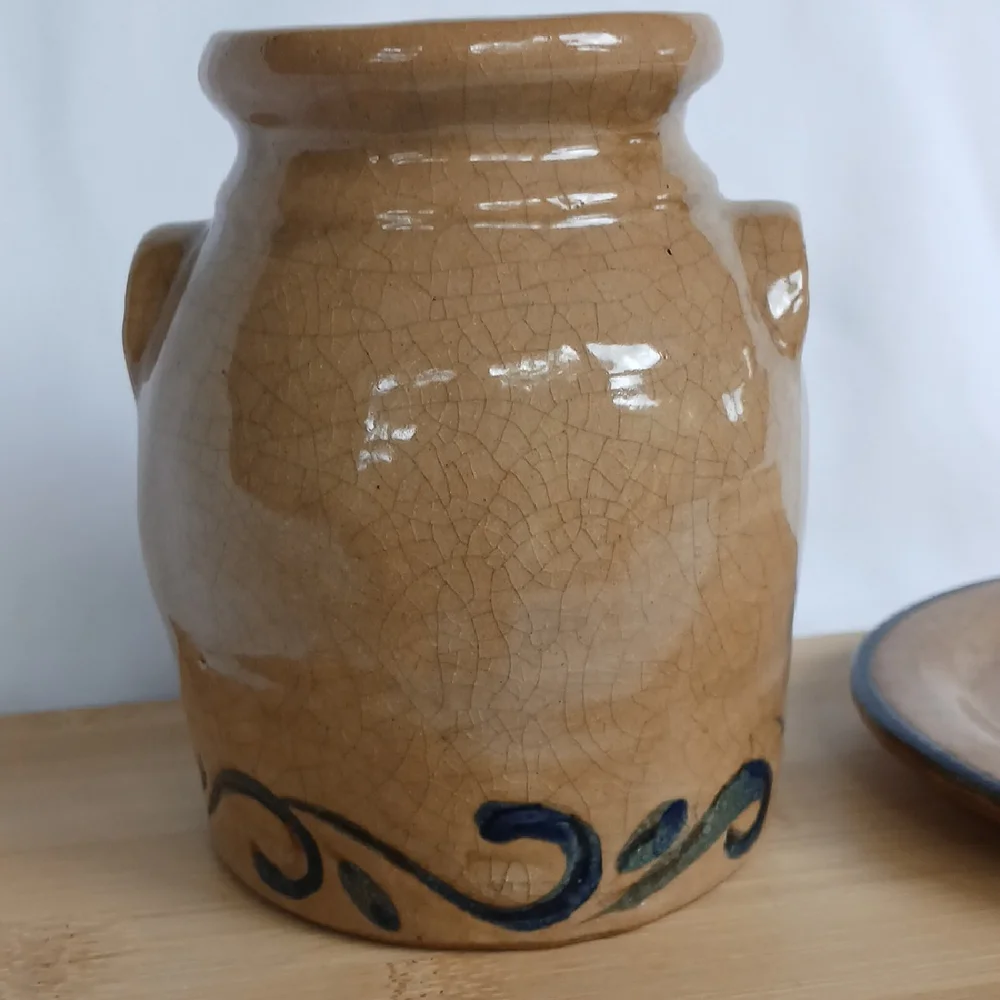 Ceramic Candle Tea Light Holder with Heart Cutout